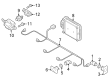 Diagram for Audi Q3 Parking Sensors - 2Q0-907-561-N