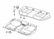 Diagram for Audi S5 Sportback Seat Cushion Pad - 8W8-885-375-G