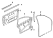 Diagram for Audi A6 Quattro Weather Strip - 4B0-837-701-C