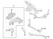 Diagram for Audi Q4 e-tron Sportback Coolant Pipe - 1EA-121-057-T