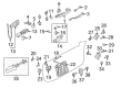 Diagram for Audi Q7 Door Screws - N-910-174-01