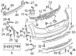 Diagram for Audi TT Quattro Bumper - 8S0-807-067-D-GRU