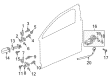 Diagram for Audi Q7 Door Lock Switch - 4M0-962-107-C-5PR