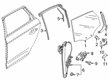 Diagram for Audi Window Motor - 80A-959-811-A