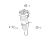 Diagram for Audi A8 Quattro Shock Absorber - 4H0-616-039-AK