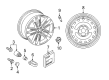 Diagram for 2019 Audi SQ5 Alloy Wheels - 80A-601-025-AC