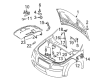 Diagram for Audi Hood - 8E0-823-029-D