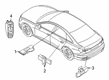 Diagram for Audi Car Key - 4N0-959-754-K-TKE