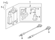 Diagram for Audi Fuel Vapor Leak Detection Pump - 3C0-906-201-A