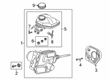 Diagram for Audi e-tron Sportback Brake Booster - 4KE-614-100-AH-BEF