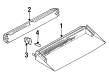 Diagram for Audi 90 Quattro Bulb Socket - 893-945-265-A