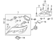 Diagram for Audi Headlight - 4L0-941-004-F