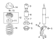 Diagram for Audi Q8 Shock Absorber - 4M6-413-029