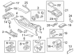 Diagram for Audi Q5 Cup Holder - 8R0-862-533-B-6PS