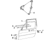 Diagram for Audi Coupe Weather Strip - 855-837-479