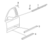 Diagram for Audi S8 Door Moldings - 4E0-853-765-A-2ZZ