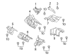 Diagram for Audi S5 Exhaust Heat Shield - 8K1-804-163-A