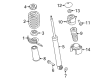 Diagram for Audi RS5 Shock Absorber - 8F0-513-035-M