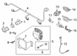 Diagram for Audi S5 Sportback Parking Sensors - 8W0-907-541-C