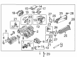 Diagram for Audi A6 Quattro Intercooler - 8K0-145-805-AC