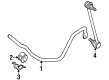 Diagram for Audi Cabriolet Sway Bar Bushing - 893-411-327-E