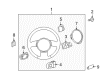 Diagram for Audi Q5 Steering Wheel - 8R0-419-091-F-WEW