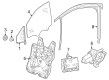 Diagram for Audi Window Channel - 89A-837-439-A