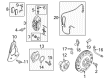 Diagram for Audi Brake Caliper Bolt - N-911-418-01