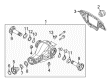 Diagram for Audi A6 Quattro Differential - 0BC-500-043-N