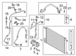 Diagram for Audi A/C Condenser - 5Q0-816-411-AR