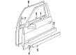 Diagram for Audi Coupe Quattro Weather Strip - 895-831-705-D-041