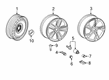 Diagram for Audi RS5 Alloy Wheels - 8W0-601-025-CS