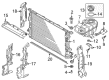 Diagram for Audi Cooling Fan Bracket - 4G0-121-214-AE