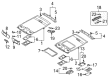 Diagram for Audi Allroad Quattro Interior Lights - 4B0-947-159-1TS