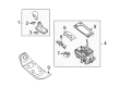 Diagram for Audi S5 Shift Knob - 8K1-713-139-A-DEK