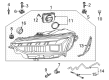 Diagram for Audi SQ5 Sportback Light Control Module - 4K0-941-572-DD