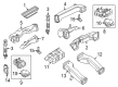 Diagram for Audi HVAC Heater Blend Door Actuator - 4H0-820-511-B