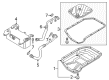 Diagram for Audi Transmission Filter - 0BK-398-009-A