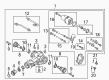 Diagram for Audi S4 Differential - 0BF-500-043-S