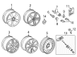 Diagram for Audi Wheel Bearing Dust Cap - 8T0-601-170-A-LT7