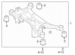 Diagram for Audi RS3 Differential Mount - 5Q0-505-145-N