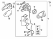 Diagram for Audi RS5 Sportback Mirror Cover - 8W6-857-109-9B9