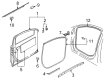 Diagram for Audi Q7 Window Regulator - 4L0-837-461-G