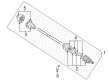 Diagram for Audi Allroad Quattro Axle Shaft - 4Z7-501-203-AX