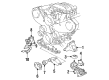 Diagram for Audi 90 Engine Mount - 8A0-199-307-E