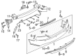 Diagram for Audi A7 Quattro Bumper - 4G8-807-067-AF-GRU