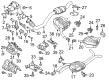 Diagram for Audi Tail Pipe - 4G0-253-825-AA