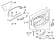 Diagram for Audi Door Armrest - 8R1-867-173-B-L77