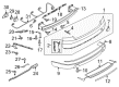 Diagram for Audi S8 Bumper - 4H0-807-067-B-GRU