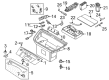 Diagram for Audi R8 Interior Lights - 8J0-947-409-A